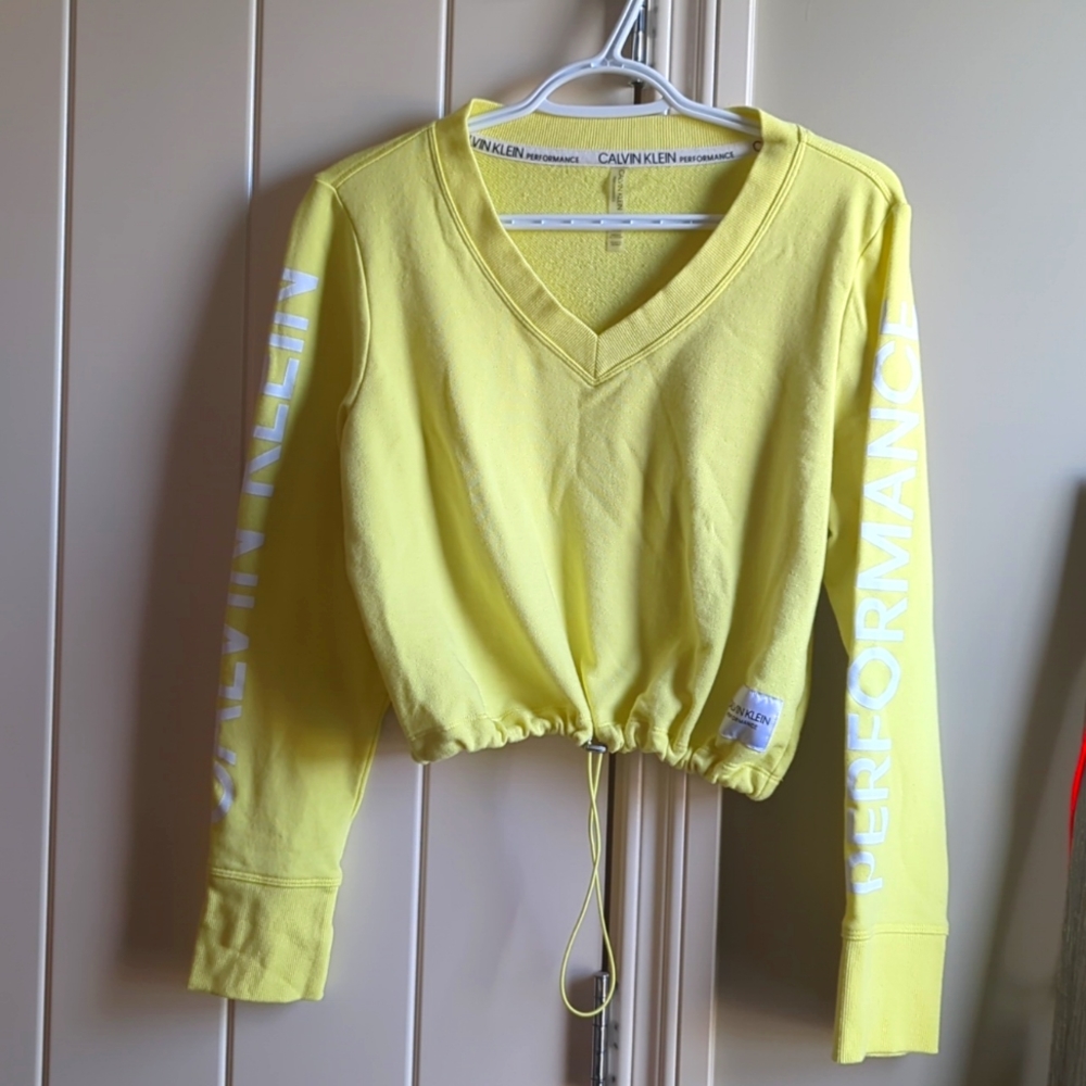 Calvin Klein crop sweater